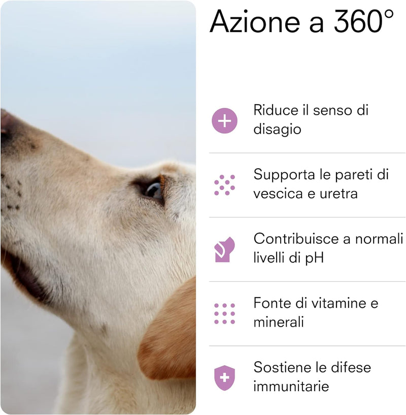 lelapo Cyst+ Cane e Gatto, 30 cps - Integratore per il Benessere Vie Urinarie e Cistite